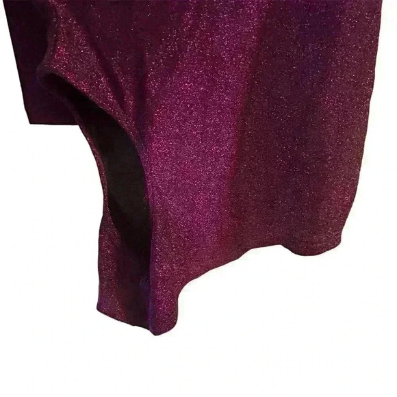 Simmi Women's Asymmetrical Cutout Mini Dress Purple Size M - Picture 7 of 16